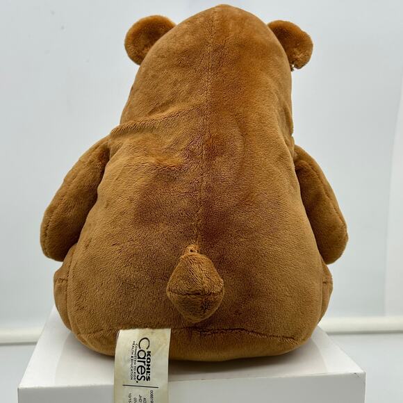 Kohls Cares Plush Brown Bear Salina Yoon Stuffed Animal - Picture 4 of 5